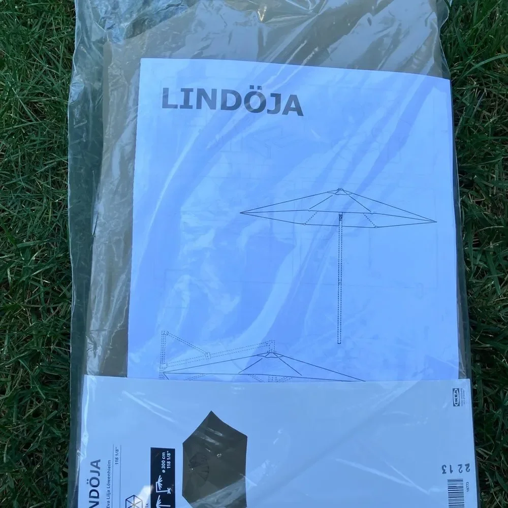 IKEA Umbrella canopy cover new LINDÖJA 118 1/8